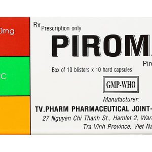 Piromax 10mg điều trị triệu chứng viêm xương khớp (10 vỉ x 10 viên)