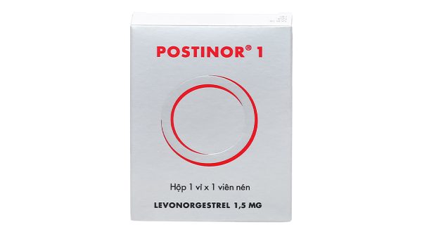 Postinor 1 thuốc tránh thai khẩn cấp trong vòng 72 giờ (1 vỉ x 1 viên)