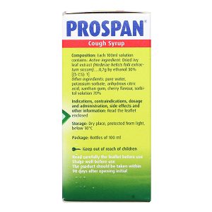Siro Prospan trị ho, viêm phế quản chai 100ml