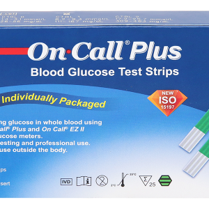 Que thử đường huyết On Call Plus hộp 25 que