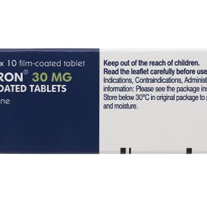 Remeron 30mg trị các đợt trầm cảm nặng (3 vỉ x 10 viên)