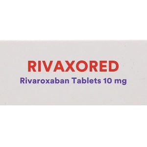 Rivaxored 10mg phòng ngừa thuyên tắc huyết khối tĩnh mạch (1 vỉ x 10 viên)