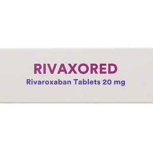 Rivaxored 20mg phòng ngừa đột quỵ (1 vỉ x 14 viên)