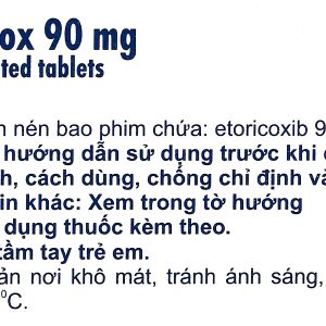 Roticox 90mg giảm đau, kháng viêm xương khớp (3 vỉ x 10 viên)