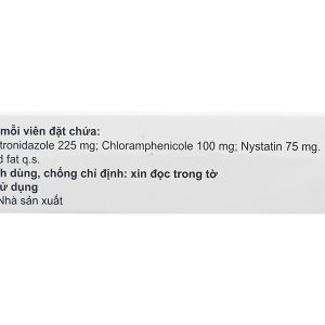 Viên đặt âm đạo Safaria trị nhiễm khuẩn, nhiễm nấm âm đạo (2 vỉ x 5 viên)