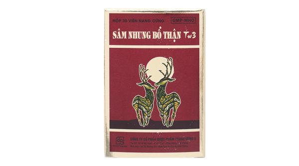 Sâm Nhung Bổ Thận TW3 bổ thận tráng dương hộp 30 viên
