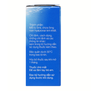 Dung dịch nhỏ mắt Sanlein 0.1% trị rối loạn biểu mô kết-giác mạc lọ 5ml