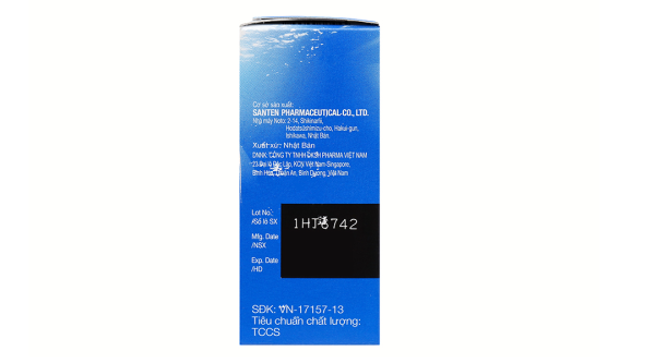 Dung dịch nhỏ mắt Sanlein 0.1% trị rối loạn biểu mô kết-giác mạc lọ 5ml