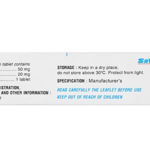 Savispirono - Plus trị phù, tăng huyết áp (2 vỉ x 10 viên)