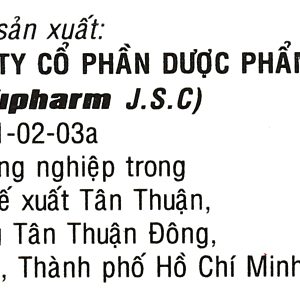 Savidopril Plus trị tăng huyết áp (3 vỉ x 10 viên)