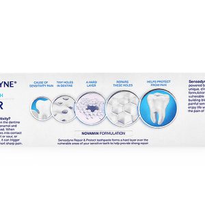 Kem đánh răng Sensodyne Repair & Protect Deep Repair Whitening tuýp 100g