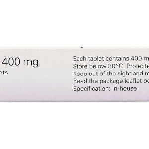 Seractil 400mg Film-coated tablets điều trị viêm xương khớp (3 vỉ x 10 viên)