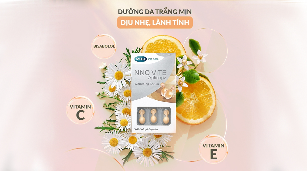 Serum NNO VITE với bảng thành phần ấn tượng