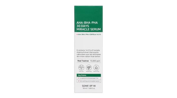 Serum Some By Mi AHA - BHA - PHA 30 Days Miracle kháng khuẩn giảm mụn lọ 50ml