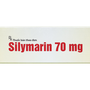 Silymarin VCP 70mg hỗ trợ trị bệnh viêm gan mãn tính, xơ gan (4 vỉ x 15 viên)