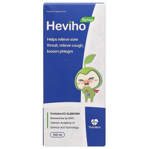 Siro Heviho hỗ trợ giảm ho, long đờm chai 100ml