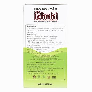Siro Ho - Cảm Ích Nhi hỗ trợ giảm ho, tăng đề kháng hộp 30 gói x 5ml