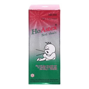 Siro HoAstex trị ho, giảm ho trong viêm họng, viêm phế quản, khí quản chai 90ml