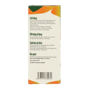 Siro Kiddy ABC giúp ăn ngon, nâng cao sức đề kháng chai 125ml