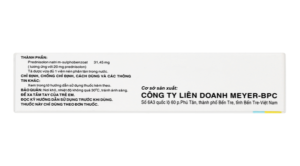 Soredon NN 20 hỗ trợ chống viêm và ức chế miễn dịch (3 vỉ x 10 viên)