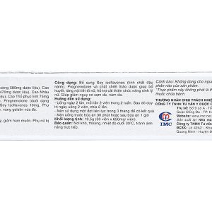 Spacaps hỗ trợ cải thiện chức năng sinh lý nữ hộp 30 viên