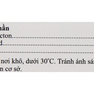 Spinolac Fort thuốc lợi tiểu trị tăng huyết áp, suy tim (5 vỉ x 10 viên)