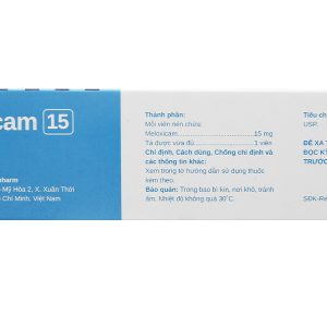 Stadxicam 15mg trị viêm xương khớp (3 vỉ x 10 viên)