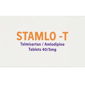 Stamlo-T 40/5mg điều trị tăng huyết áp vô căn (4 vỉ x 7 viên)