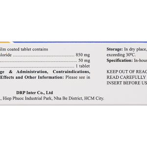 Stilaren trị đái tháo đường tuýp 2 (3 vỉ x 10 viên)