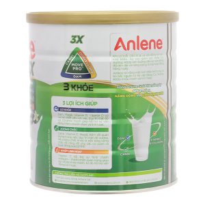 Sữa bột Anlene Gold 3X giàu Canxi cho người trên 40 tuổi hương vani (800g)