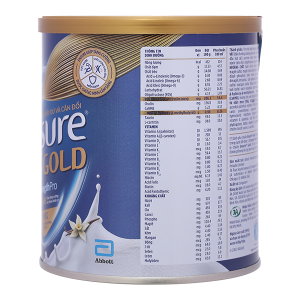 Sữa bột Ensure Gold Strengthpro phục hồi và tăng cường sức khỏe hương vani (380g)