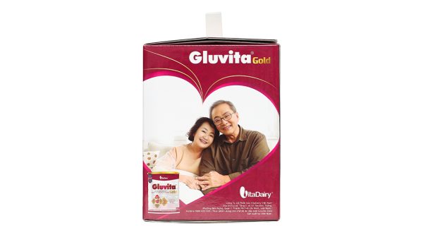 Sữa bột Gluvita Gold bổ sung dinh dưỡng cho người đái tháo đường (900g)