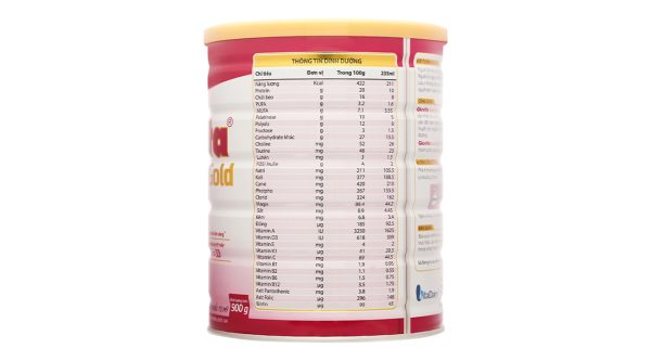 Sữa bột Gluvita Gold bổ sung dinh dưỡng cho người đái tháo đường (900g)