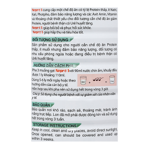 Sữa bột Nepro 1 bổ sung dinh dưỡng cho người bệnh thận tăng ure huyết (900g)