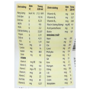 Sữa bột pha sẵn Glucerna cho người đái tháo đường hương vani (220ml)