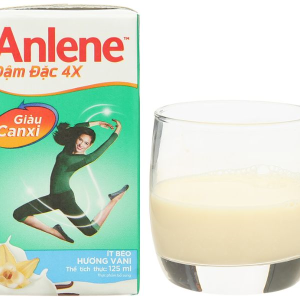 Sữa bột pha sẵn Anlene đậm đặc 4x cho người từ 19 tuổi hương vani (125ml)