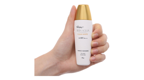 Sữa chống nắng Sunplay Skin Aqua Clear White SPF 50+/PA++++ chai 25g