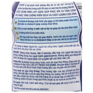 Sữa bột pha sẵn Ensure Original bổ sung dinh dưỡng đầy đủ hương vani (6 chai x 237ml)