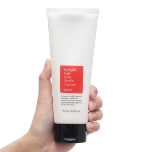 Sữa rửa mặt Cosrx Salicylic Acid Daily Gentle Cleanser ngừa mụn và bã nhờn tuýp 150ml