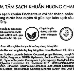 Sữa tắm Enchanteur hương nước hoa giúp sạch khuẩn da chai 650g