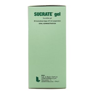 Hỗn dịch uống Sucrate Gel 1g trị viêm loét dạ dày, tá tràng (30 gói x 5ml)