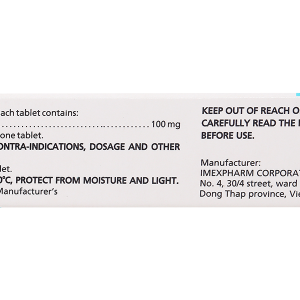 Sunigam 100 giúp giảm đau, kháng viêm (3 vỉ x 10 viên)
