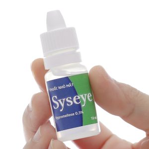 Dung dịch nhỏ mắt Syseye 0.3% giảm kích ứng mắt, khô mắt lọ 10ml