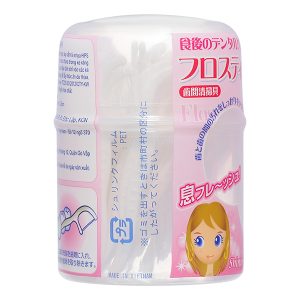 Tăm chỉ nha khoa Okamura hồng hộp 70 cây