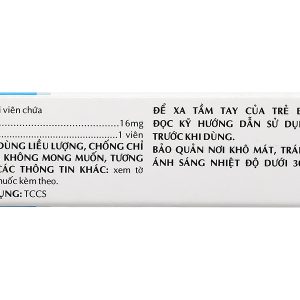 TanaMetrol 16mg thuốc kháng viêm (3 vỉ x 10 viên)