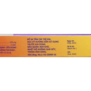 Telfor 120 trị các triệu chứng viêm mũi dị ứng, mày đay (2 vỉ x 10 viên)