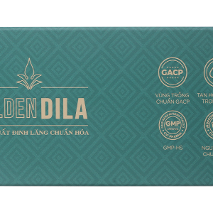 Golden Dila chiết xuất đinh lăng tăng cường thể lực, nâng cao đề kháng hộp 20 gói x 5g