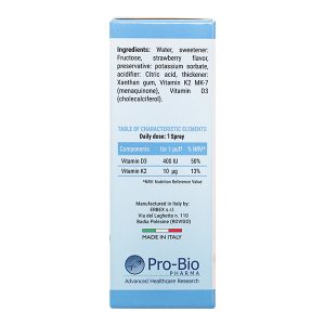 Dung dịch xịt Healthyplex D3K2 Spray hỗ trợ tăng hấp thu canxi chai 10ml