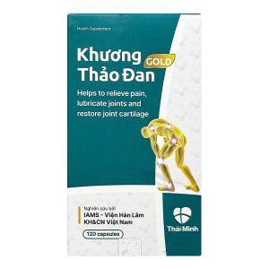 Khương Thảo Đan Gold giúp giảm triệu chứng thoái hóa khớp chai 120 viên
