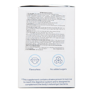Men vi sinh Optibac Babies & Children bổ sung lợi khuẩn cho đường ruột hộp 30 gói
